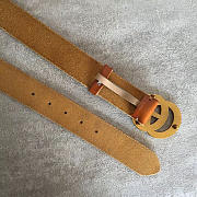 GG original calfskin belt 30mm 414516 brown - 4