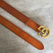 GG original calfskin belt 30mm 414516 brown - 2