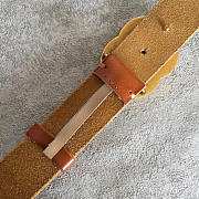 GG original calfskin belt 30mm 414516 brown - 5