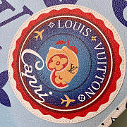 Louis Vuitton Original Monogram Giant Canvas Onthego Tote Bag M44571 Blue - 6