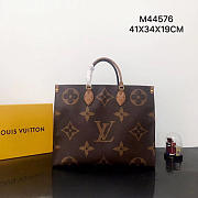 Louis Vuitton Original Monogram Giant Canvas Onthego Tote Bag M44576 - 1