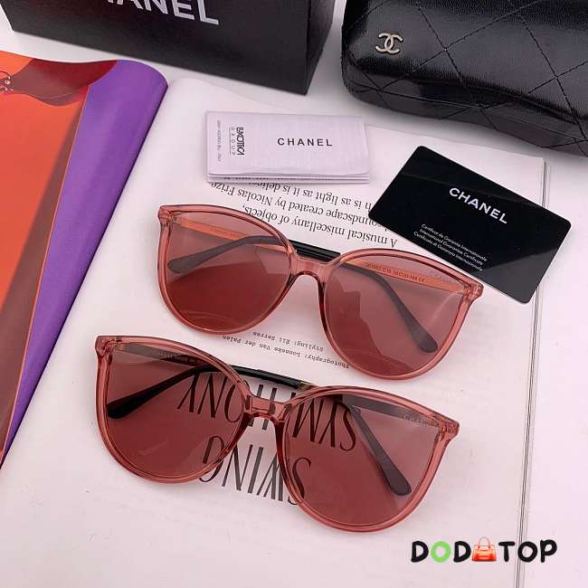 Chanel Women's Sunglasses High-grade metal diamonds with Polaroid super clear polarized sunglasses - 1
