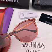 Chanel Women's Sunglasses High-grade metal diamonds with Polaroid super clear polarized sunglasses - 2