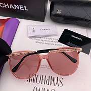 Chanel Women's Sunglasses High-grade metal diamonds with Polaroid super clear polarized sunglasses - 4