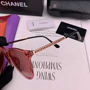 Chanel Women's Sunglasses High-grade metal diamonds with Polaroid super clear polarized sunglasses - 6