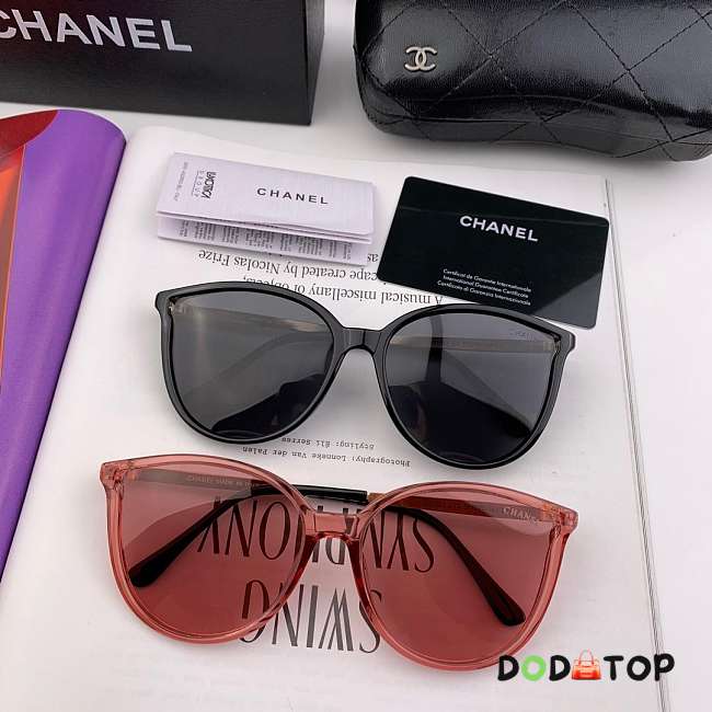 Chanel Women's Sunglasses High-grade metal diamonds with Polaroid - 1