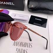 Chanel Women's Sunglasses High-grade metal diamonds with Polaroid - 6