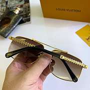 LOUIS VUITTON Polarized sunglasses Metal style - 5