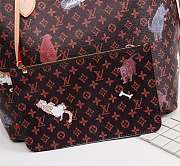 Louis Vuitton Neverfull MM Handbag Monogram M44441 - 6