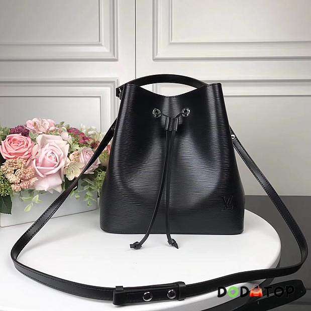 Louis Vuitton Original Epi Leather Neonoe Bag M54366 Black - 1