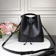 Louis Vuitton Original Epi Leather Neonoe Bag M54366 Black - 1
