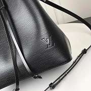 Louis Vuitton Original Epi Leather Neonoe Bag M54366 Black - 5