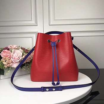 Louis Vuitton Original Epi Leather Neonoe Bag M54365 Red