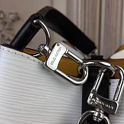 Louis Vuitton Original Epi Leather Neonoe Bag M53371 White - 3