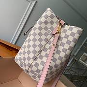 Louis Vuitton Original Damier Azur Neonoe Bag N43569 Pink - 5