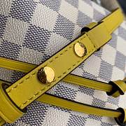 louis vuitton original damier azur neonoe bag n43569 yellow - 4