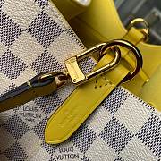 louis vuitton original damier azur neonoe bag n43569 yellow - 3