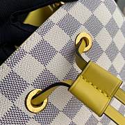 louis vuitton original damier azur neonoe bag n43569 yellow - 2