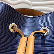 Louis Vuitton Original Epi Leather Neonoe BB M53610 Navy Blue - 5