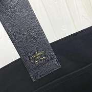 louis vuitton original damier riverside tote bag n40050 black - 6