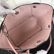 louis vuitton original mahina leather hina pm M54353 pink - 3