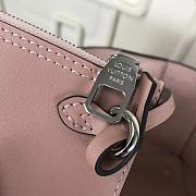 louis vuitton original mahina leather hina pm M54353 pink - 2