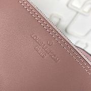 louis vuitton original mahina leather hina pm M54353 pink - 4