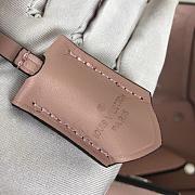 louis vuitton original mahina leather hina pm M54353 pink - 5