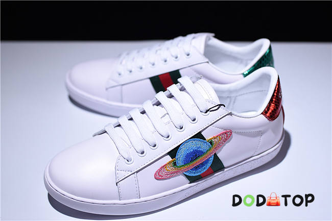 GUCCI Ace Embroidered Low-Top Sneake StarCraft Universe - 1