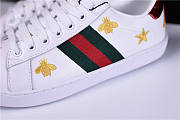 GUCCI Ace Embroidered Low-Top Sneaker Bee + Stars - 4