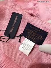 louis vuitton top quality cashmere scarf L571 pink - 2
