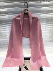 louis vuitton top quality cashmere scarf L571 pink - 4