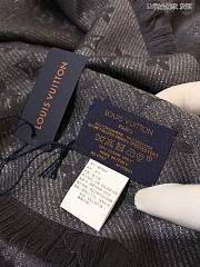 louis vuitton top quality cashmere scarf L571 grey - 3