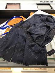 louis vuitton top quality cashmere scarf L571 grey - 6
