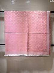 louis vuitton top quality silk scarf L568 light pink - 5