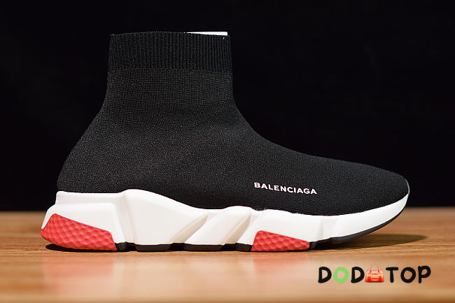 Balenciaga Speed Trainer Triple Black And Red - 1