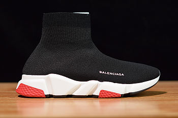 Balenciaga Speed Trainer Triple Black And Red