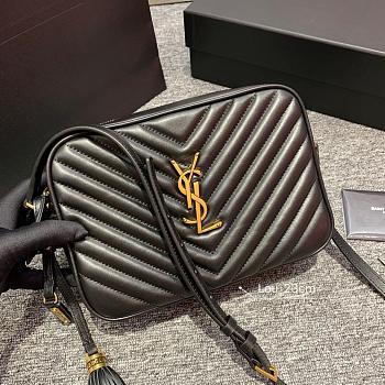 YSL Lou Camera Bag gold