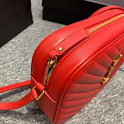 YSL Lou Camera Bag red - 2