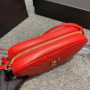 YSL Lou Camera Bag red - 3