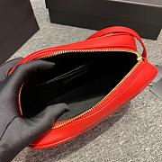 YSL Lou Camera Bag red - 4