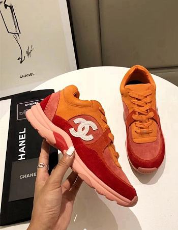 Chanel Red Shoes