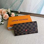 Fancybags Louis Vuitton damier azur emilie brown wallet  - 1