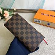 Fancybags Louis Vuitton damier azur emilie brown wallet  - 3