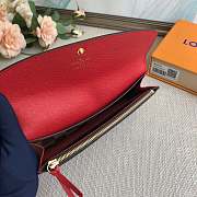 Fancybags Louis Vuitton damier azur emilie brown wallet  - 6