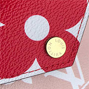 Louis Vuitton Zoe Wallet Monogram Giant Red/Pink - 2