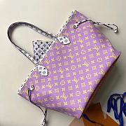 Louis Vuitton Neverfull MM Monogram Handbag M44588 yellow inside - 6