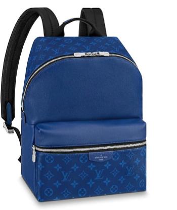 lv blue taigarama backpack