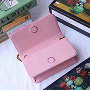 gucci pink flap bag - 5