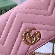 gucci pink flap bag - 3